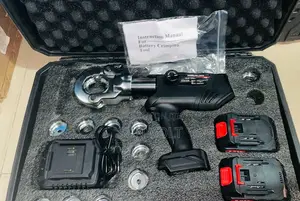 Cordless Hydraulic Battery Cable Crimping Tool
