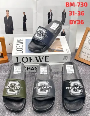 Chanel and Champion Slides