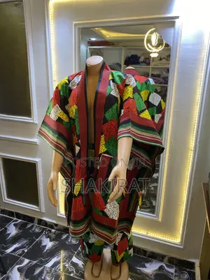 Premium Ankara Aso Oke Two-Piece Set
