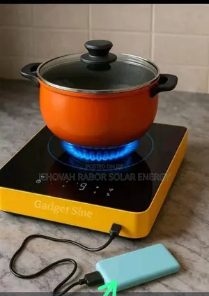 Solar Powered Electric Gas Cooking Stove