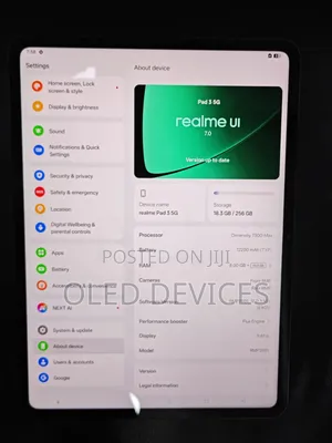 New Realme Pad 256 GB Silver