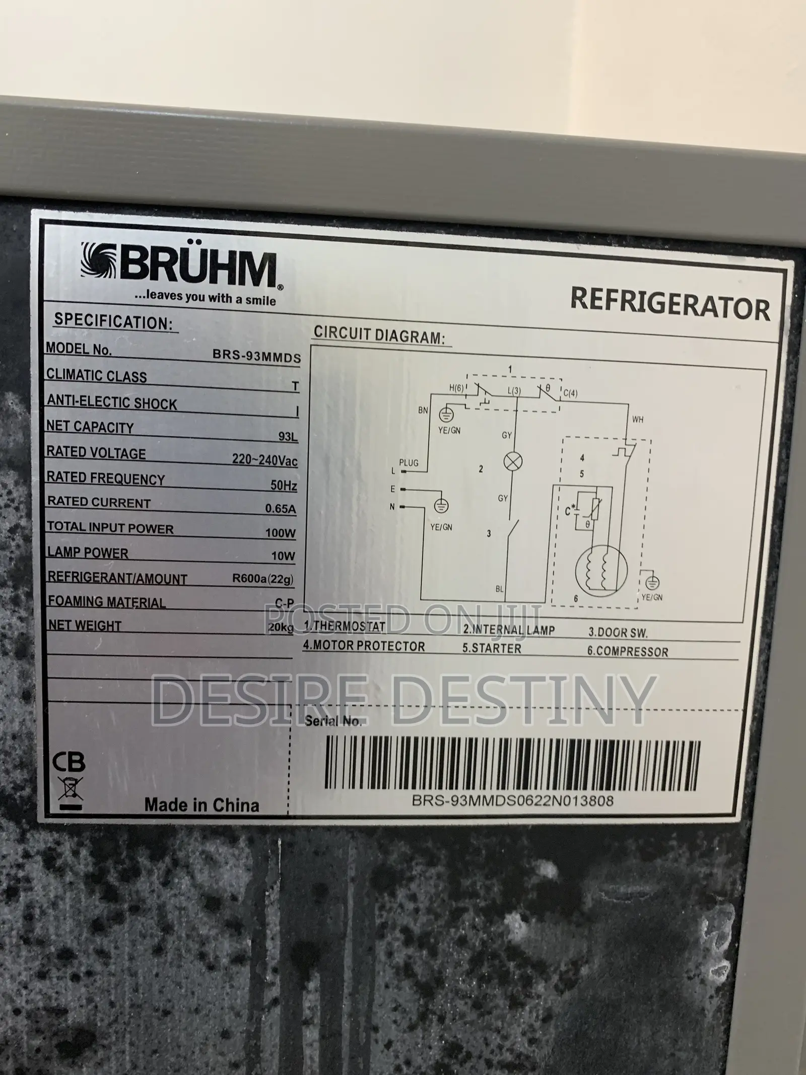 Bruhm Fridge