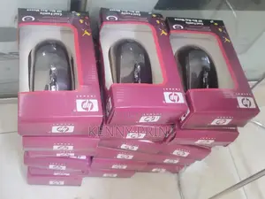 Brand New HP Wired USB Optical Mouse for Laptop Desktop