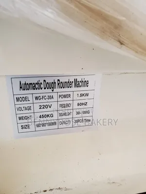 Automatic Dough Divider and Rounder