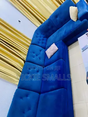 Set of 5 Seaters Fabric Sofa L Shaped Set