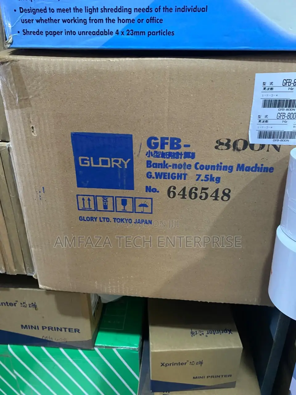 Glory Counting Machine