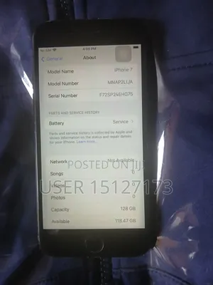 Apple iPhone 7 128 GB Black