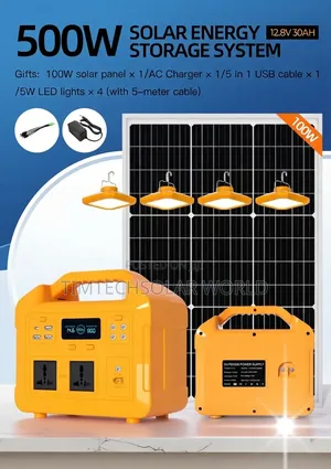 500W Solar Generator