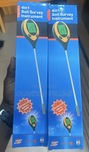 Soil Tester the 4-in-1 Soil Survey Instrument