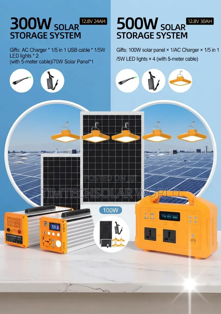 300W Solar Generator