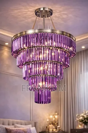 Purple Chandelier