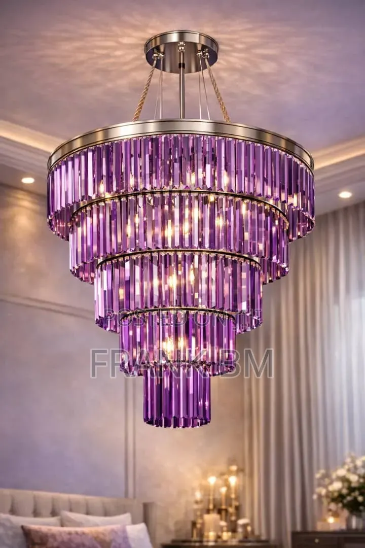 Purple Chandelier