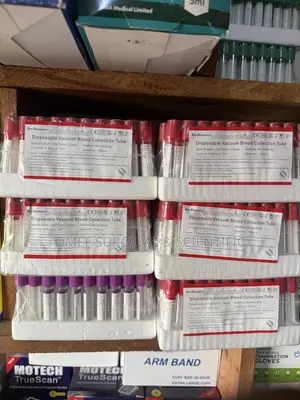Plain Disposable Vacuum Blood Collection Tub