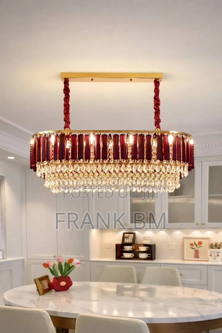 Purple Chandelier