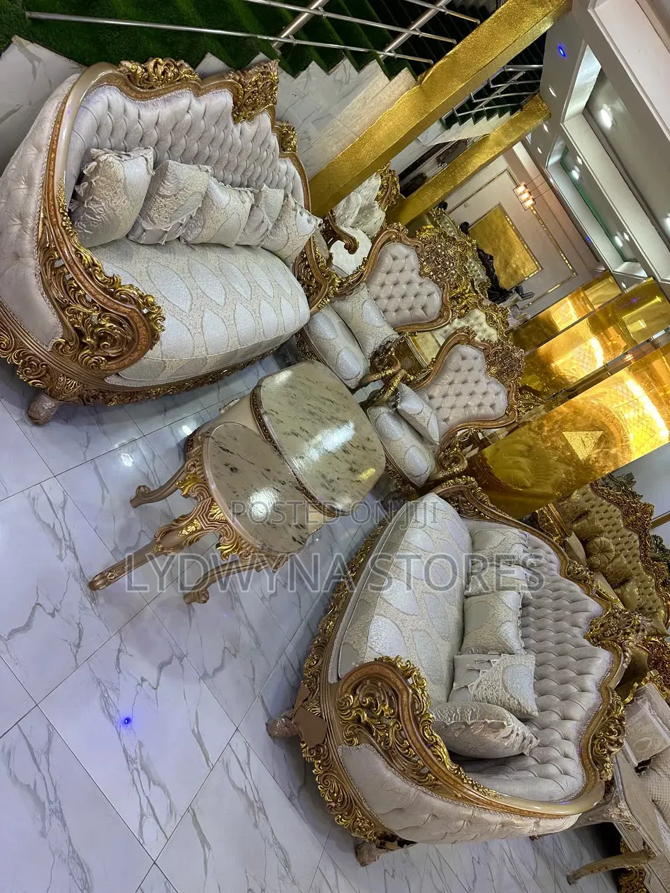 Luxury Super Strong Stunning Quality Egypt Royal Sofa