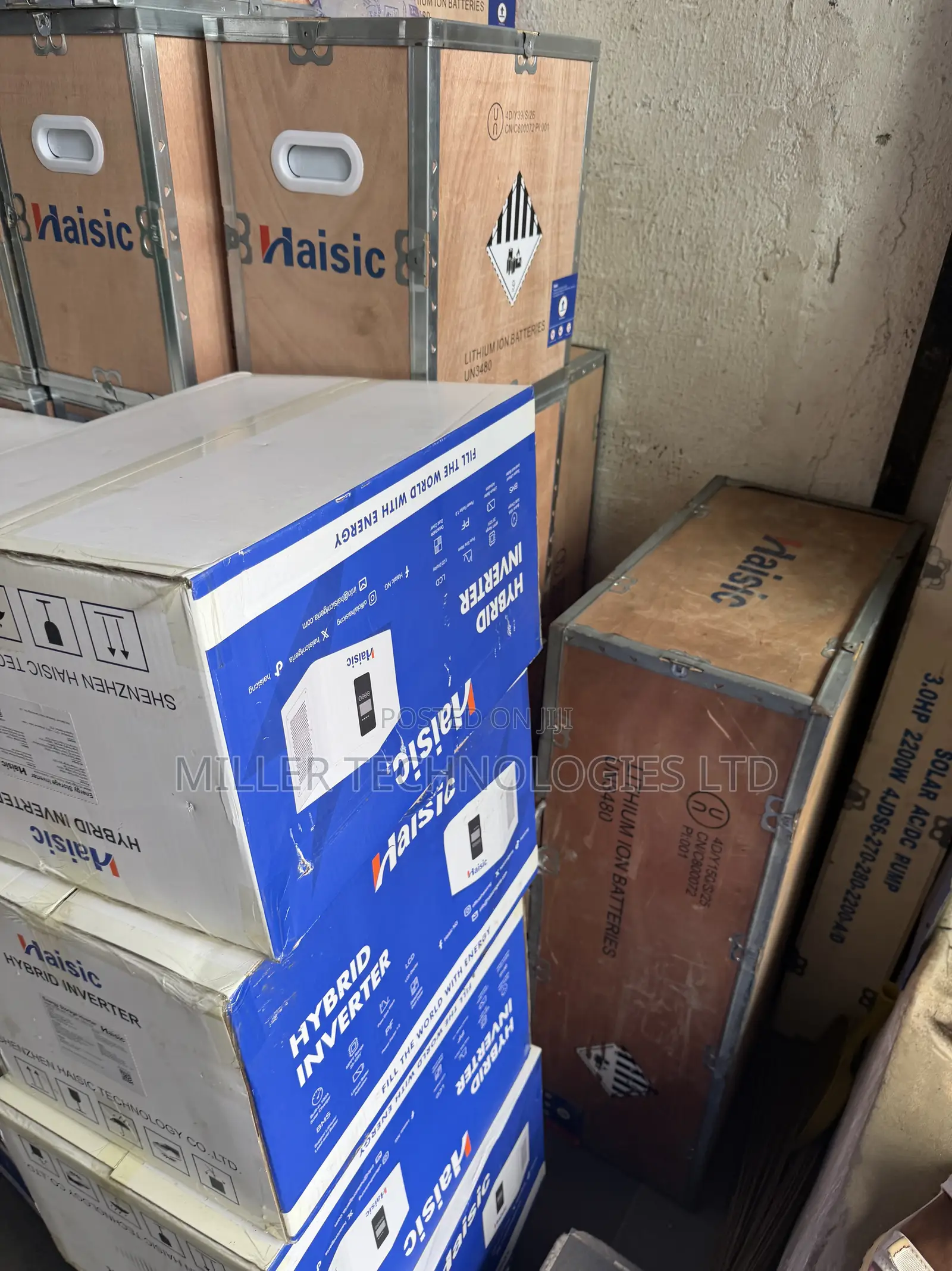 Original Haisic 8kWh Integrated Solar Power System