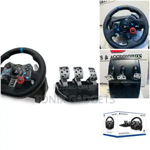 Logitech PlayStation G29 Driving Force Racing Wheel.