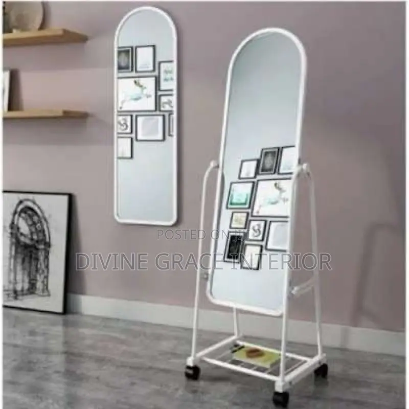 Mobile Standing Dressing Mirror