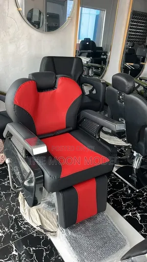 Quality Salon Chair With Headrest and Footrest