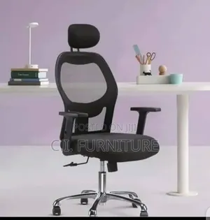 Good Executive Office Chair With Back Support and Hard Rest