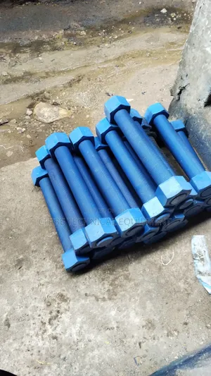 2"x400 Ptfe Coated Stud Bolts and Nut