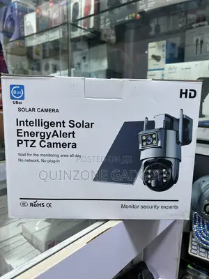 U Box Hd Intelligent Solar Energy Alert PTZ Solar Camera