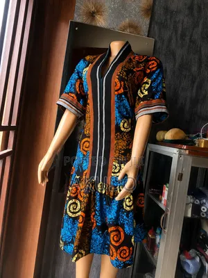 African Print and Ashoke Dress