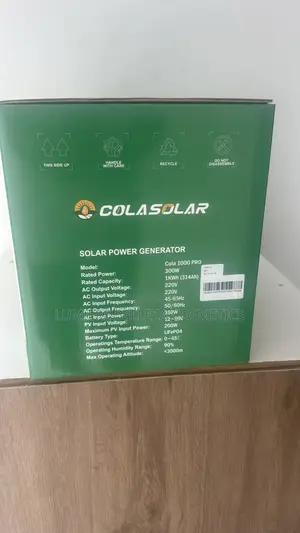 COLA 1000 PRO 300W Solar Generator | Portable Power Station