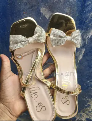 Gold Heel for Ladies