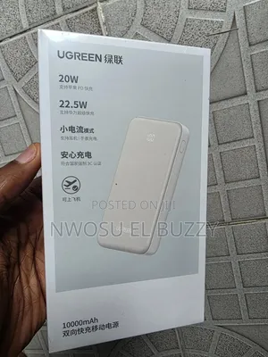 UGREEN 10000mAh 20w/22.5w Two-Way Fast Charging Power Bank