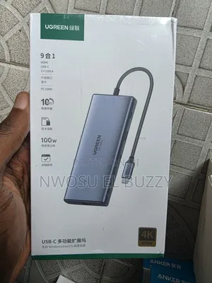 UGREEN 9-in-1 USB-C Multifunction Docking Station / Hub Packaged