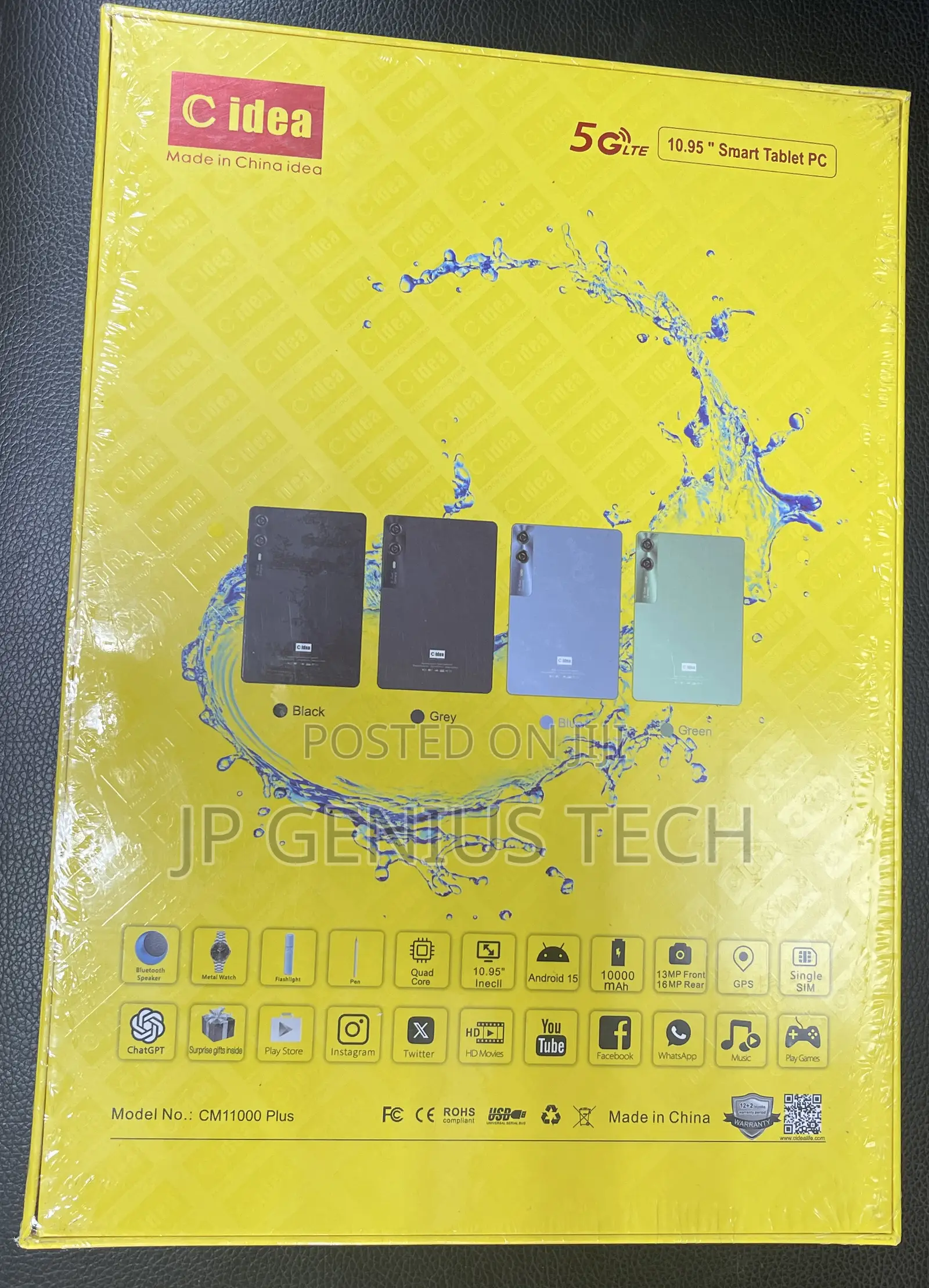 New Tablet 1 TB Black