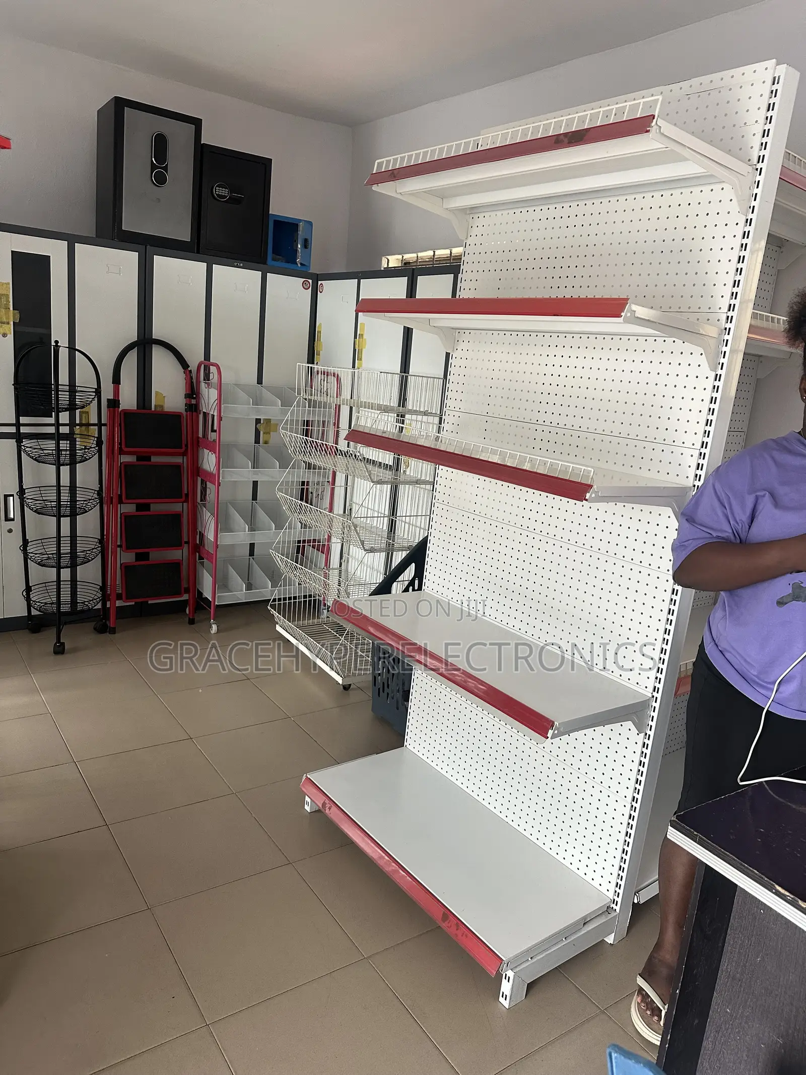 Double-Sided / Single-Sided Supermarket Display Rack