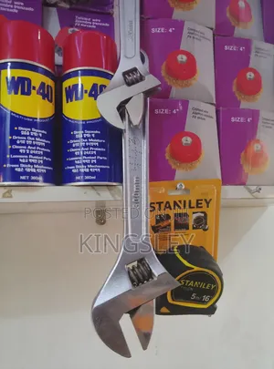 12-Inch (300mm) Adjustable Wrench,