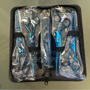 4 in 1 Japanese Steel Professional Grooming Scissors Set
