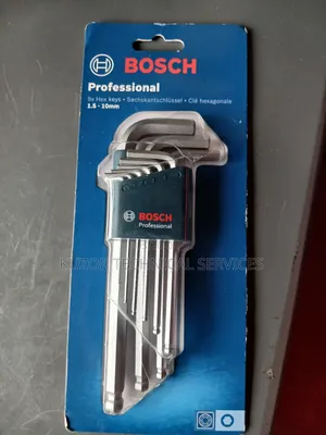 1.5 - 10mm 9pcs Hex Key Set