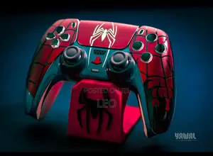 Ps5 Game Pad Spider Man Glow in the Dark Design