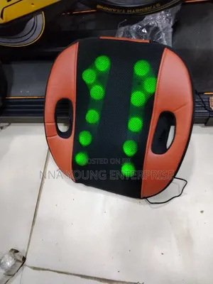 Shiatsu-Style Electric Back Massager Cushion Featuring Heat