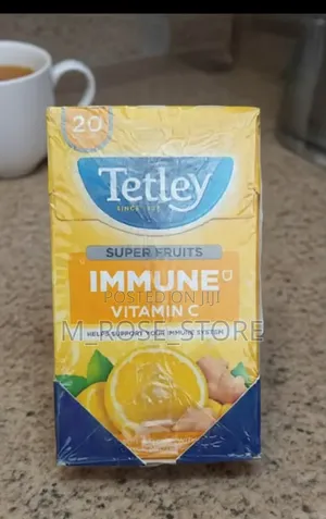 Tetley Super Fruits Immune Tea With Vitamin C ×4