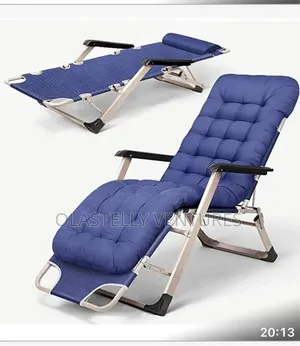 Adjustable Backrest Foldable Reclining Metal Chair Ho