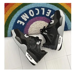 Air Jordan 4 Retro Se Black Canvas