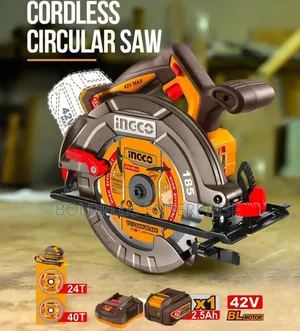 42 Volt Max 7 Inches Rechargable Ingco Circular Saw Machine