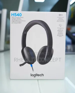 Logitech H540 USB Wired Headphone With Anc Mic