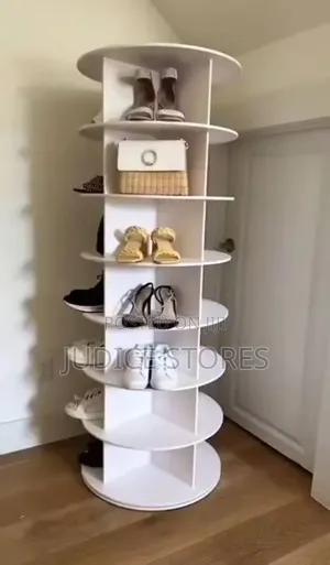7 Layer 360 Rotating Shoe Rack