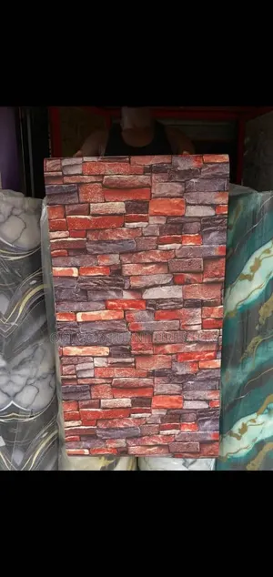3D Brick Wallpaper | Modern Stone Design
