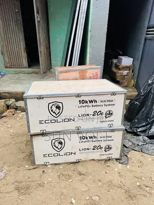 ECOLION 10kWh LiFePO4 Lithium Battery System (51.2V 195Ah)