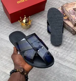 Italian Cover Leather Slippers