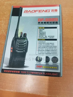 Brand New 2-Way Boafeng VHF/VHF/Fm Radio Transceiver (Walkie Talkie)