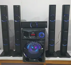 Ailipu Powered 5 in 1 Home Theater System 1Woofer With 5Speaker