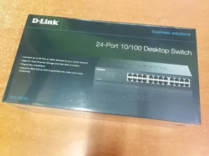 D-Link 24-Port 10/100 Unmanaged Switch